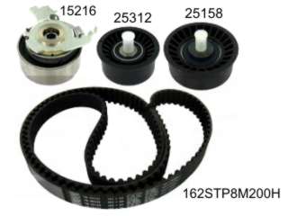 KIT DISTRIBUCION TENSOR+CORREA CHEVROLET MERIVA 1.8 16V Z18XE 03/06 DESDE MTR. 20EB2050_