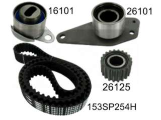 KIT DISTRIBUCION TENSOR+CORREA RENAULT CLIO/MEGANE/R19/SCENIC 1.9 D - DT F8Q 96/.. CON ENGRANAJE VKM 26125_