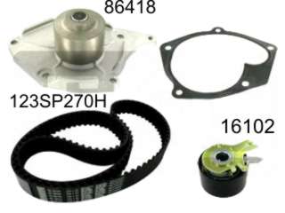 KIT DISTRI TENSOR+CORREA+BOMBA RENAULT LOGAN/SANDERO/SYMBOL/CLIO II/KANGOO/MEGANE 1.5 DCI K9K INCLUYE BOMBA DE AGUA 86417_