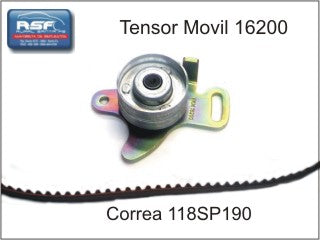 KIT DISTRIBUCION TENSOR+CORREA RENAULT R21/TRAFIC /PEUGEOT 505 SRi 2.2I J7T_