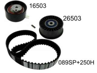 KIT DISTRIBUCION TENSOR+CORREA RENAULT MASTER 2.5 DCI G9U 06/...CORREA TEFLONADA_