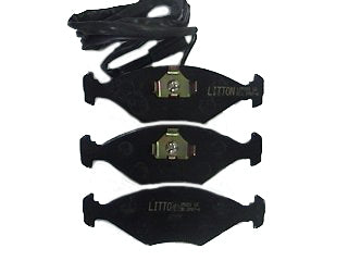 PASTILLAS DE FRENOS LIVIANOS FORD GALAXY 93/96 / VOLKSWAGEN QUANTUM 94/00 DELANTERA 151.3X49.1X15.5MM C/SENSOR ELECTRICO BIPOLAR_