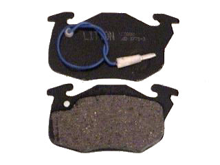 PASTILLAS DE FRENOS LIVIANOS PEUGEOT 306/405/PARTNER / RENAULT CLIO/EXPRESS/9/11/19 DELANTERA 104.33X54.80X18.00 MM CON SENSOR_