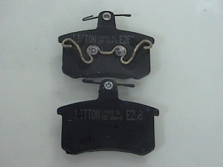 PASTILLAS DE FRENOS LIVIANOS FIAT TEMPRA/TIPO TRASERA 87.2X62X16MM CON ALAMBRE EN EL RESPALDO_