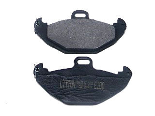 PASTILLAS DE FRENOS LIVIANOS RENAULT LAGUNA 98/02 TRASERA 126.30X63.20X14.60 MM CON SENSOR SONORO_