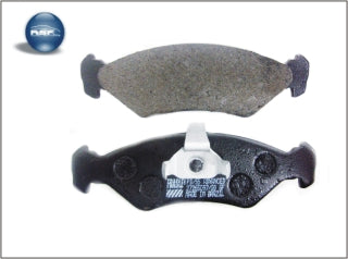 PASTILLAS DE FRENOS LIVIANOS FORD KA 1.0-1.3 97/../FIESTA BRASILERO 1.0-1.3 DELANTERA CON ARANA DE FIJACION ESPECIAL_