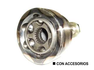 JUNTAS HOMOCINETICA LADO RUEDA TOYOTA HILUX 2.5-3.0 05/.. ESTRIAS 30/29 - COPA 106 MM - SEGURO COMBINADO_