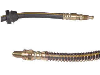 FLEXIBLE DE FRENOS FORD FIESTA ESPANOL 2DA SERIE 95-.. FLEXIBLE FRENO DELANTERO 420MM_