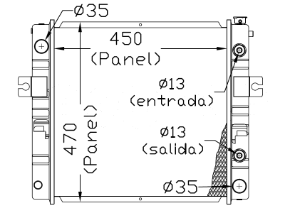 TOYOTA-RADIADORES-RA TOYOTA AUTOELEVADOR 7FG18 -  CONSULTAR STOCK
