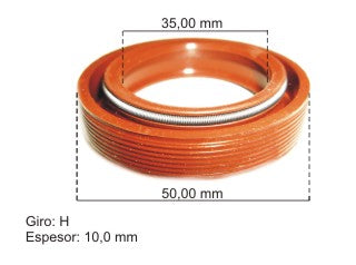 RETENES MOTOR LIVIANOS RENAULT 9/11/12/18/19 1.0-1.1-1.3-1.4-1.6 RETEN DISTRIBUCION-LABIO DESPLAZADO 35.00X50.00X10.00 MM_