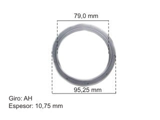 RETENES MOTOR LIVIANOS FORD KA/FIESTA/COURIER 1.0-1.3 RETEN DISTRIBUCION CIGUENAL DELANTERO 36.60X52.35X8.00 MX-R H_