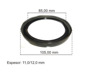 RETENES MOTOR LIVIANOS RENAULT CLIO/KANGOO/EXPRESS/19 1.9 D F8Q/FLUENCE 2.0 16V F4R CIGUENAL TRAS 85.00X105.00X6.80/11.00_