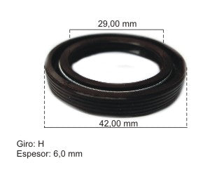 RETENES MOTOR LIVIANOS RENAULT LOGAN/SANDERO/SYMBOL/KANGOO/CLIO 1.6 8V K7M RETEN ARBOL DE LEVAS 30.00X42.00X7.00 MM-LZ-R-H_