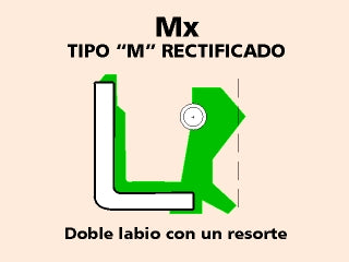 RETENES VARIOS FIAT 673 - M. BENZ 125X150X13  MX