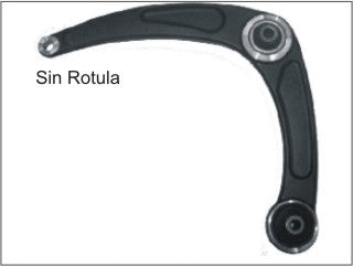 PARRILLAS DE SUSPENSION PEUGEOT 307/PARTNER / CITROEN BERLINGO/C4/PICASSO  00/..  BRAZO SUPENSION IZQUIERDO SIN ROTULA_