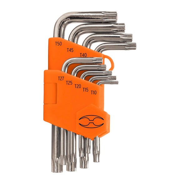 TRUPER JUEGO DE 9 LLAVES TORX