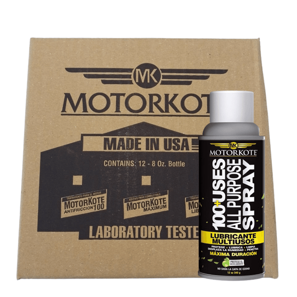 MOTORKOTE MK 100+USOS ® 140 - Lubricante Multiuso - Caja x 16 u