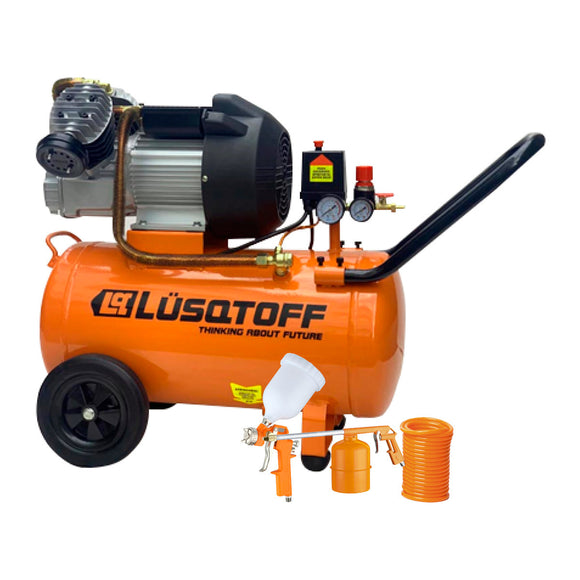 LUSQTOFF COMPRESOR MANDO DIRECTO BICILINDRICO CON KIT - ULTIMAS UNIDADES