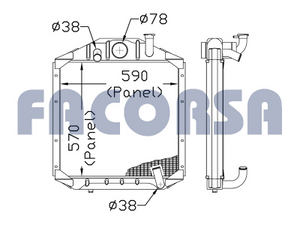 MERCEDES BENZ-RADIADORES-RA M.BENZ 1112/1114/1115/1513 -  CONSULTAR STOCK