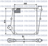 MERCEDES BENZ-INTERCOOLERS-IN M.BENZ BUS 1318/1618/1620 -  CONSULTAR STOCK