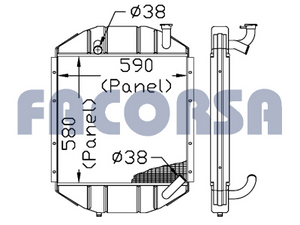 MERCEDES BENZ-RADIADORES-RA M.BENZ 1517/1518 -  CONSULTAR STOCK