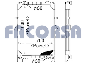 MERCEDES BENZ-RADIADORES-RA M.BENZ 1632 1634 1938 ELECT. -  CONSULTAR STOCK