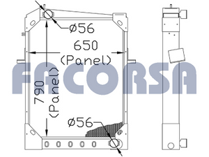 IVECO-RADIADORES-RA IVECO CAMIONES 190.29/33 TURBO -  CONSULTAR STOCK