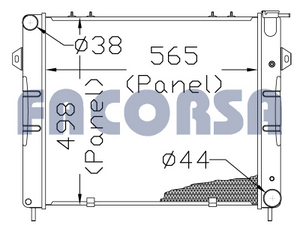 CHRYSLER-JEEP-RADIADORES-RA CHRYSLER GRAND CHEROKEE 5.2 93->98 AT -  CONSULTAR STOCK