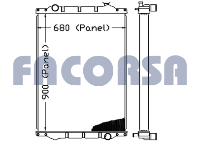 VW  CAMIONES-RADIADORES-RA VW CAMIONES 19320/31320E CONSTELLATIO -  CONSULTAR STOCK