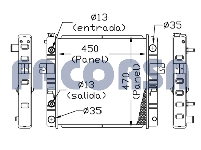 CATERPILLAR-RADIADORES-RA CATERPILLAR AUTOELEVADOR TODO ALUM THERMIUM -  CONSULTAR STOCK