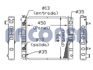 CATERPILLAR-RADIADORES-RA CATERPILLAR AUTOELEVADOR THERMIUM -  CONSULTAR STOCK