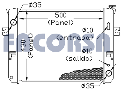 TOYOTA-RADIADORES-RA TOYOTA AUTOELEV. 6FG20  GAR.DER C/ENF -  CONSULTAR STOCK