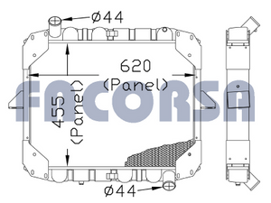 MERCEDES BENZ-RADIADORES-RA M.BENZ 1215C EURO III -  CONSULTAR STOCK