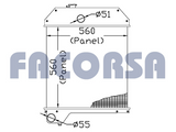 CATERPILLAR-RADIADORES-RA CATERPILLAR RETRO 416B SIN LAT -  CONSULTAR STOCK