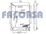 CASE-RADIADORES-RA CASE W20E CARGADOR FRONTAL C/ENF 03-> -  CONSULTAR STOCK
