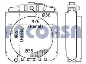 VARIOS TRACTORES-RADIADORES-RA APACHE TRACTOR SOLIS WORLDTRAC 75-90H -  CONSULTAR STOCK