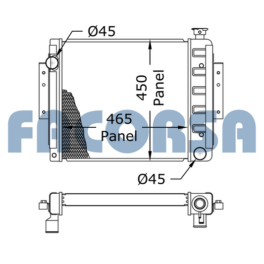 CLARK-RADIADORES-RA CLARK AUTOELEV. CGP25 _ D -  CONSULTAR STOCK