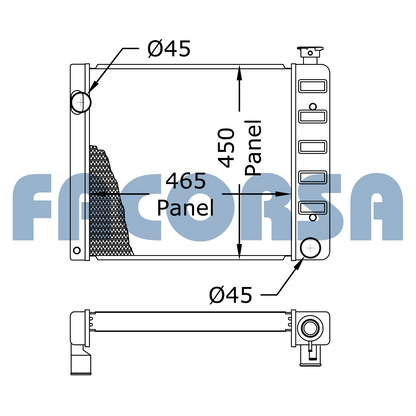 CLARK-RADIADORES-RA CLARK AUTOELEV. CGP12.7 _ GAS -  CONSULTAR STOCK