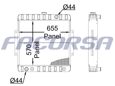 CLARK-RADIADORES-RA CLARK AUTOELEV. C500-Y 7TN -  CONSULTAR STOCK