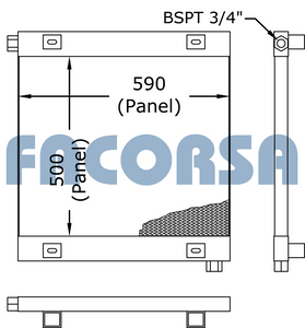 VARIOS MAQUINAS-ENFRIADORES DE ACEITE-EN MINICARGADORA HT50 PLACA/BARRA -  CONSULTAR STOCK