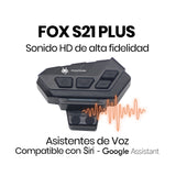 Auricular Bluetooth Para Casco Manos Libres Moto FOX S21PLUS
