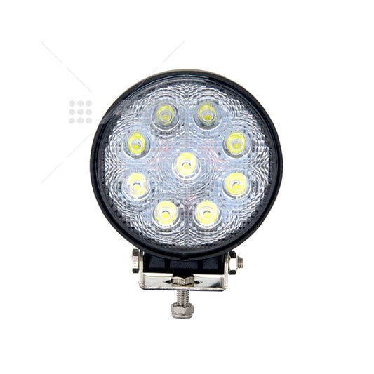FARO LED REDONDO - 27W - 9L - FLOOD - LUZ DE INUNDACION