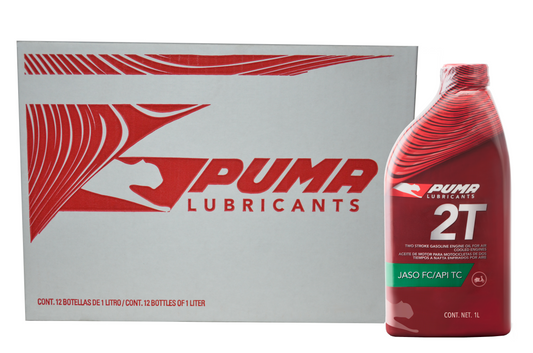 PUMA 2T JASO FC/API TC SEMISINTETICO Caja 12 x 1 L