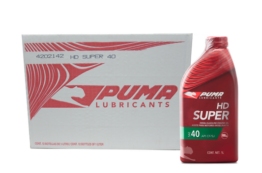 PUMA HD SUPER SAE 40 Mineral SJ Caja 12 x 1L