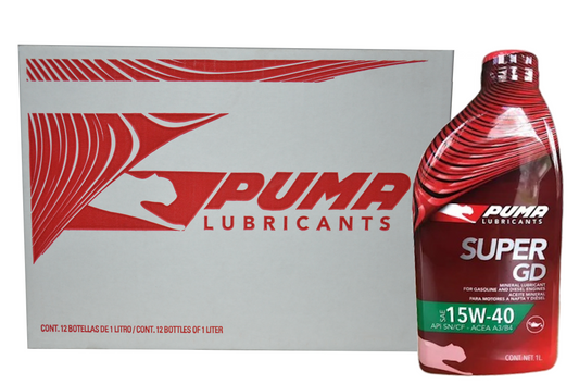 PUMA SUPER GD 15W40 Mineral SN Caja 12 x 1 L