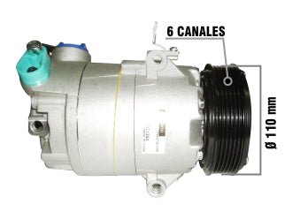 Compresor Aire Acondicionado PARA Volkswagen Suran 1.6 2005 y más