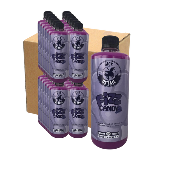 SICK DETAIL FIZZ CANDY -Líquido de Plásticos Interiores - CAJA x 24