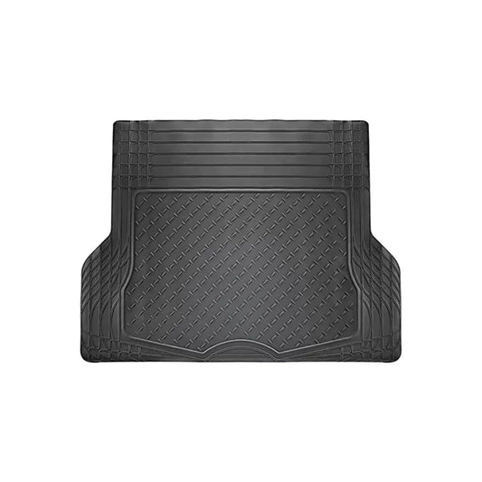 ALFOMBRA DE PVC PARA BAUL NEGRA 110CM X 140CM - TROQUELADA PARA RECORTAR Y ADAPTAR A TODOS LOS VEHICULOS
