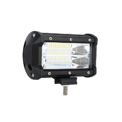 BARRA DE LED DE 36 WATTS CON DISPLAY 3030 SMD ILUMINACIÓN  - 13.5 CM DE LARGO COLOR BLANCO - CARCAZA DE ALUMINIO - HAZ DE LUZ SPOT