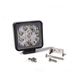 FARO LED 27 WATTS (9 LED x 3 WATTS) COLOR BLANCO 12V / 24V  - HAZ DE LUZ SPOT -